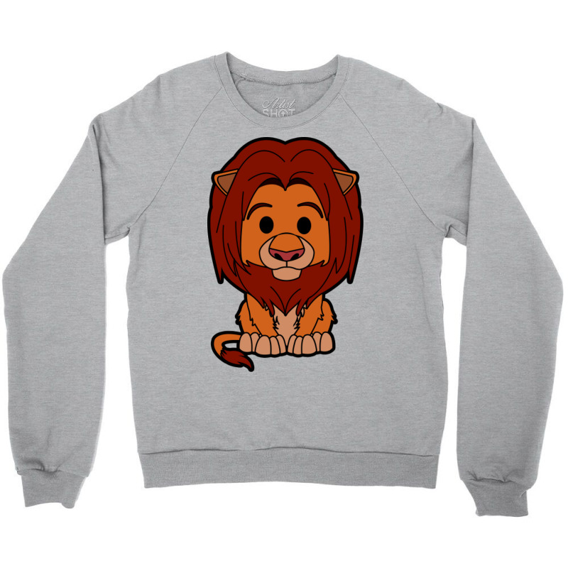 Mature Simba Crewneck Sweatshirt by paqumorakek | Artistshot