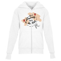 Life Is Journey, Enjoy The Ride Youth Zipper Hoodie | Artistshot