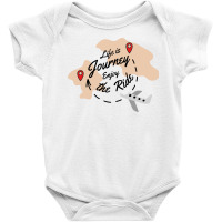 Life Is Journey, Enjoy The Ride Baby Bodysuit | Artistshot