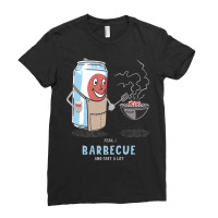 Yeah I Barbecue And Fart A Lot Cute Novelty Happy Ladies Fitted T-shirt | Artistshot