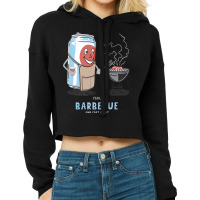 Yeah I Barbecue And Fart A Lot Cute Novelty Happy Cropped Hoodie | Artistshot