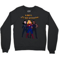 Exact Kamala’s  Let’s Get Information Crewneck Sweatshirt | Artistshot