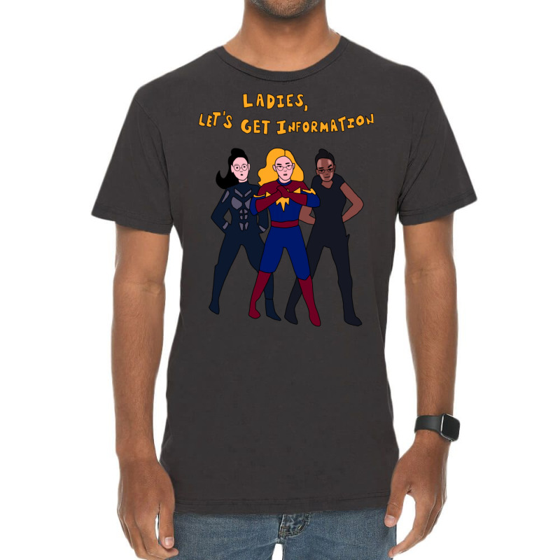 Exact Kamala’s  Let’s Get Information Vintage T-shirt | Artistshot