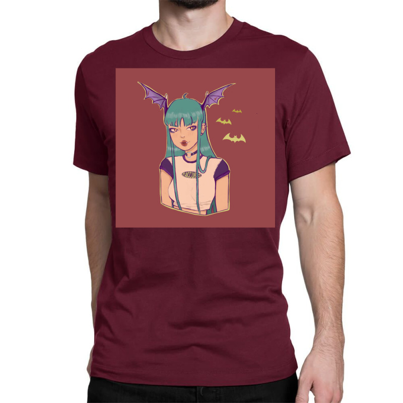 Casual Morrigan Aensland Classic T-shirt by heilylomagay | Artistshot