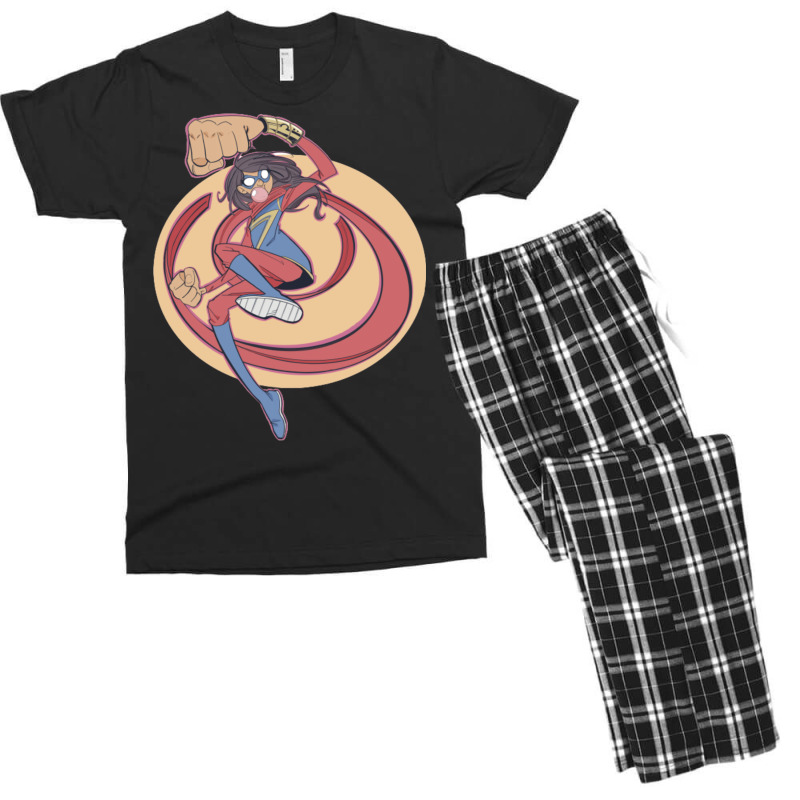 Ms Kamala Khan  Superheros Men's T-shirt Pajama Set | Artistshot