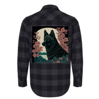 Ms. Fox Animals And Blossom Poster Flannel Shirt | Artistshot