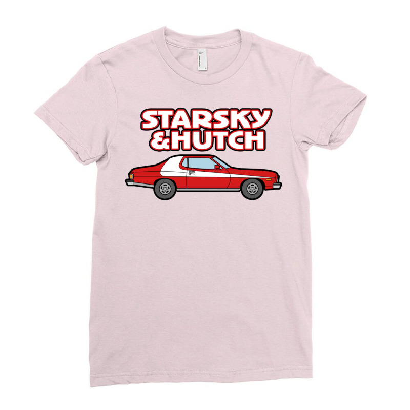 Starsky And Hutch Car Ladies Fitted T-Shirt by simbaresihled | Artistshot