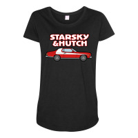 Starsky And Hutch Car Maternity Scoop Neck T-shirt | Artistshot