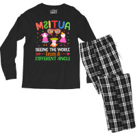 Autism Kids T  Shirt Autism Kids Kindergarten Girls T  Shirt Men's Long Sleeve Pajama Set | Artistshot