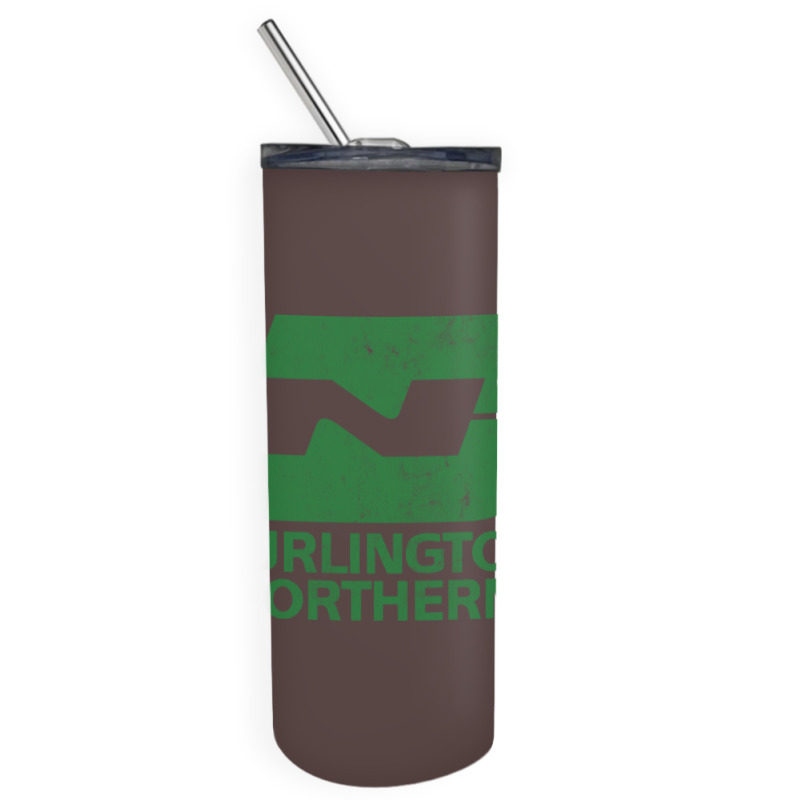 Burlington Northern Railroad Skinny Tumbler | Artistshot