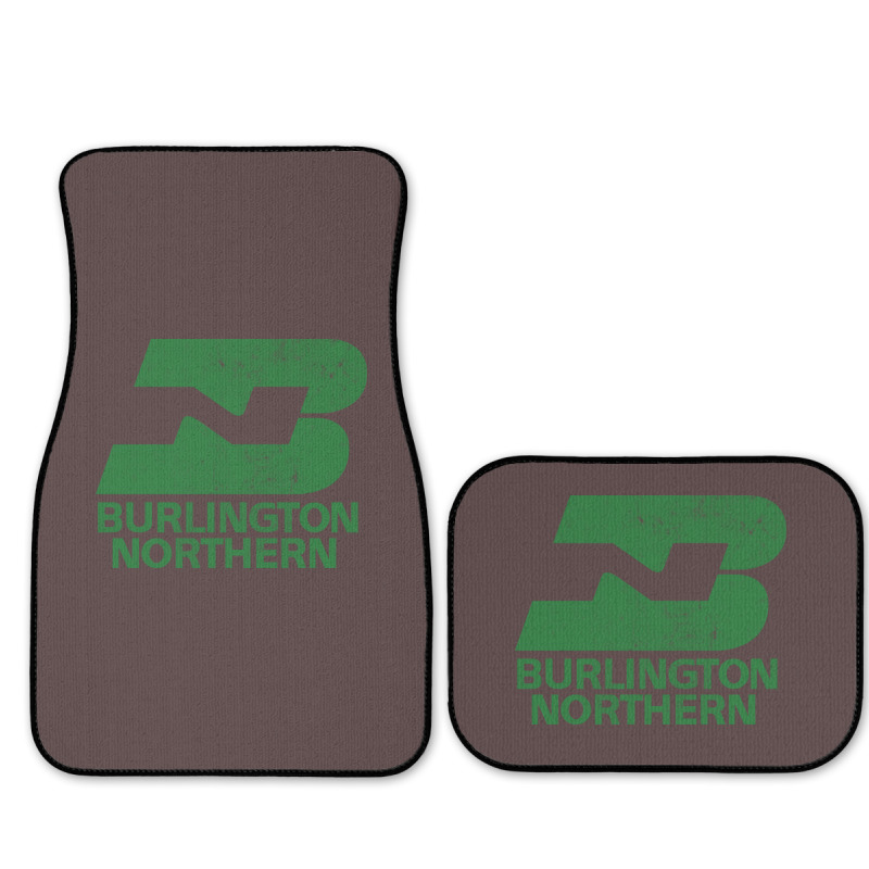 Burlington Northern Railroad Full Set Car Mats | Artistshot