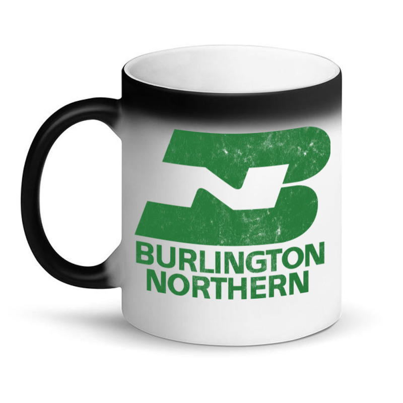 Burlington Northern Railroad Magic Mug | Artistshot