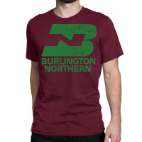 Burlington Northern Railroad Classic T-shirt | Artistshot