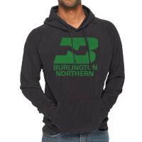 Burlington Northern Railroad Vintage Hoodie | Artistshot