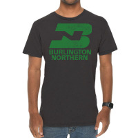 Burlington Northern Railroad Vintage T-shirt | Artistshot