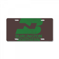 Burlington Northern Railroad License Plate | Artistshot