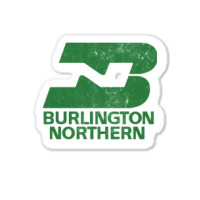 Burlington Northern Railroad Sticker | Artistshot