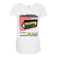 Aztec Camera 80s Retro Design Maternity Scoop Neck T-shirt | Artistshot