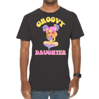 Groovy Daughter Shirt Mom Life Grandma Tshirt 1661 Vintage T-shirt | Artistshot