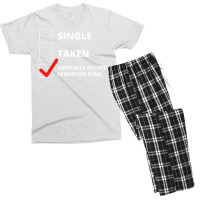 Mentally Dating Sebastian Stan Men's T-shirt Pajama Set | Artistshot