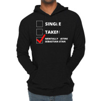 Mentally Dating Sebastian Stan Lightweight Hoodie | Artistshot