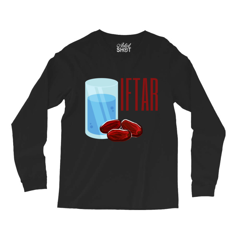 Happy Iftar   Ramadan  Islam  Breaking The Fast Wa Long Sleeve Shirts by AUQON PAYNE | Artistshot