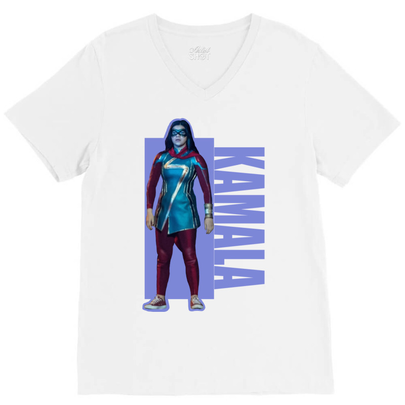 Classic Kamala Khan V-neck Tee | Artistshot