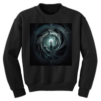 Spiral Galaxy Painting Youth Sweatshirt | Artistshot