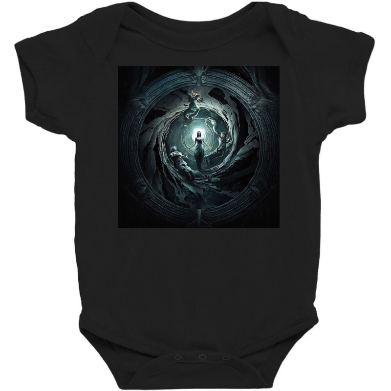 Spiral Galaxy Painting Baby Bodysuit by Creative Corner | Artistshot