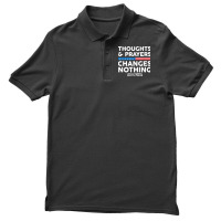 Thoughts And Prayers Changes Nothing! Gun Control Men's Polo Shirt | Artistshot