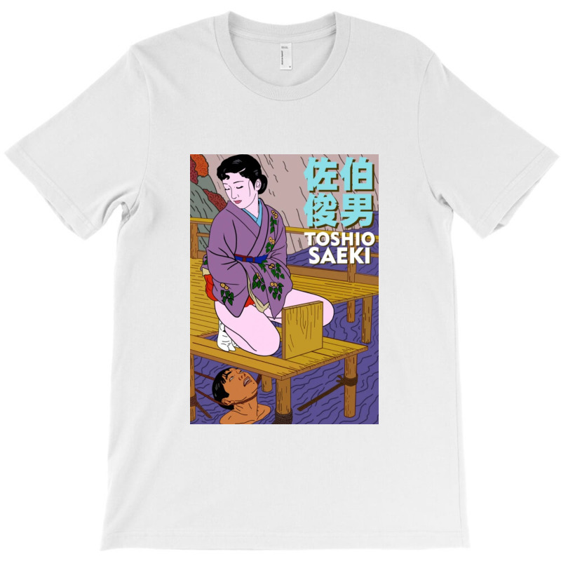 Toshio Saeki Golden Shower T-shirt | Artistshot