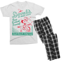 Dovalis Ranch House Retro Mid Century Aesthetic Men's T-shirt Pajama Set | Artistshot