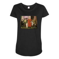 1971, Official Portrait Of The Military Junta Art Maternity Scoop Neck T-shirt | Artistshot