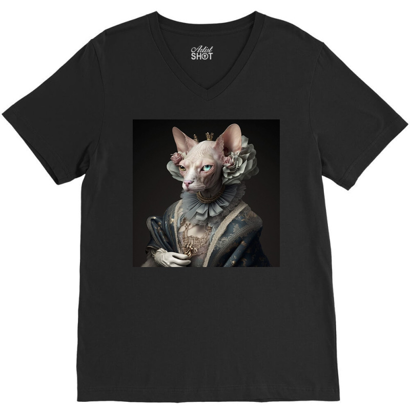 Fashion Cats V-Neck Tee by Kailooma | Artistshot