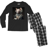 Fashion Cats Men's Long Sleeve Pajama Set | Artistshot