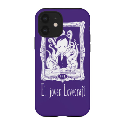 El Joven Lovecraft Iphone 12 Case Designed By Icang Waluyo