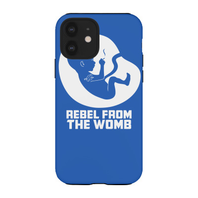 Rebel Fromthe Womb Iphone 12 Case Designed By Icang Waluyo