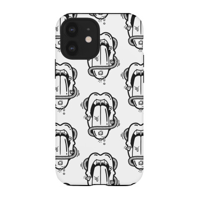 The Diamond Tongue Iphone 12 Case Designed By Icang Waluyo