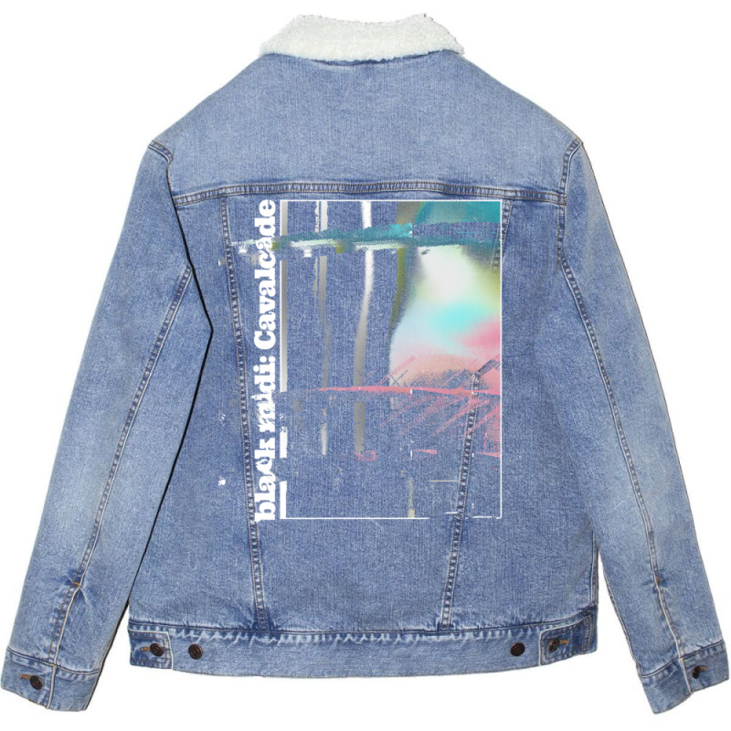 Black Midi1 Unisex Sherpa-lined Denim Jacket | Artistshot