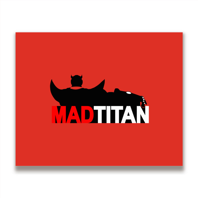 Mad Titan Metal Print Horizontal | Artistshot