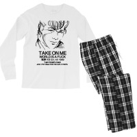 Born To Die Take On Me Men's Long Sleeve Pajama Set | Artistshot