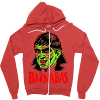 Barnabas Collins Vintage Horror Aesthetic Zipper Hoodie | Artistshot