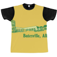 Batesville Arkansas Retro Mid Century Aesthetic Graphic T-shirt | Artistshot