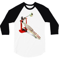 Drum Pedal Drumming Lover Gift 3/4 Sleeve Shirt | Artistshot