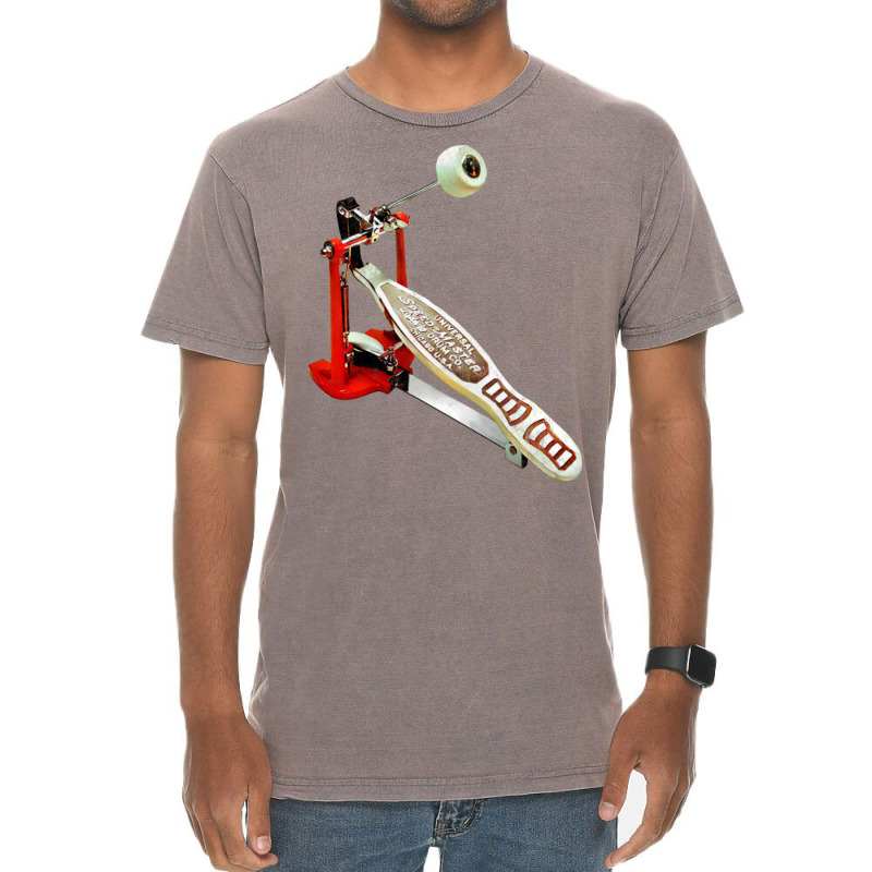 Drum Pedal Drumming Lover Gift Vintage T-Shirt by baidyavirendk | Artistshot