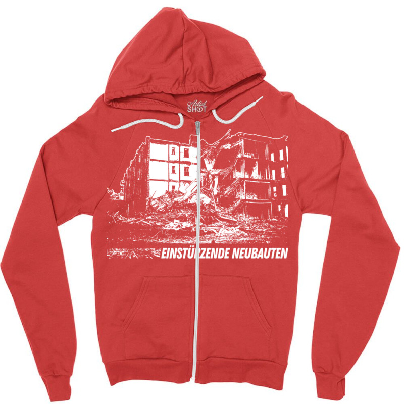 Einstrzende Neubauten Original Fan Artwork Zipper Hoodie by baidyavirendk | Artistshot