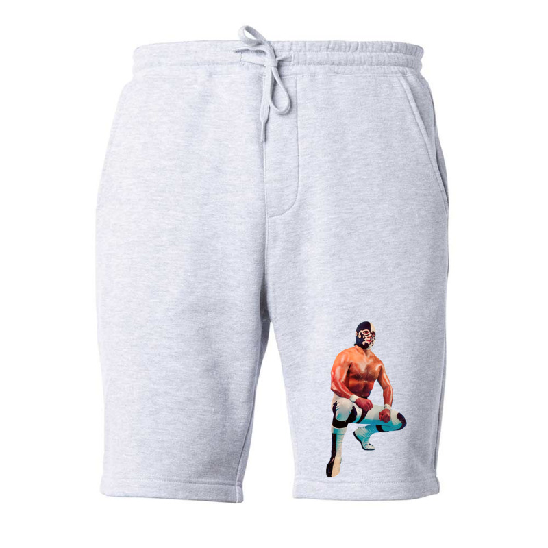 El Cobarde Lucha Libre Fleece Short by baidyavirendk | Artistshot