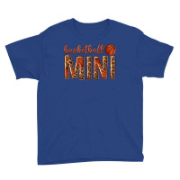 Basketball Mini With Leopard Youth Tee | Artistshot