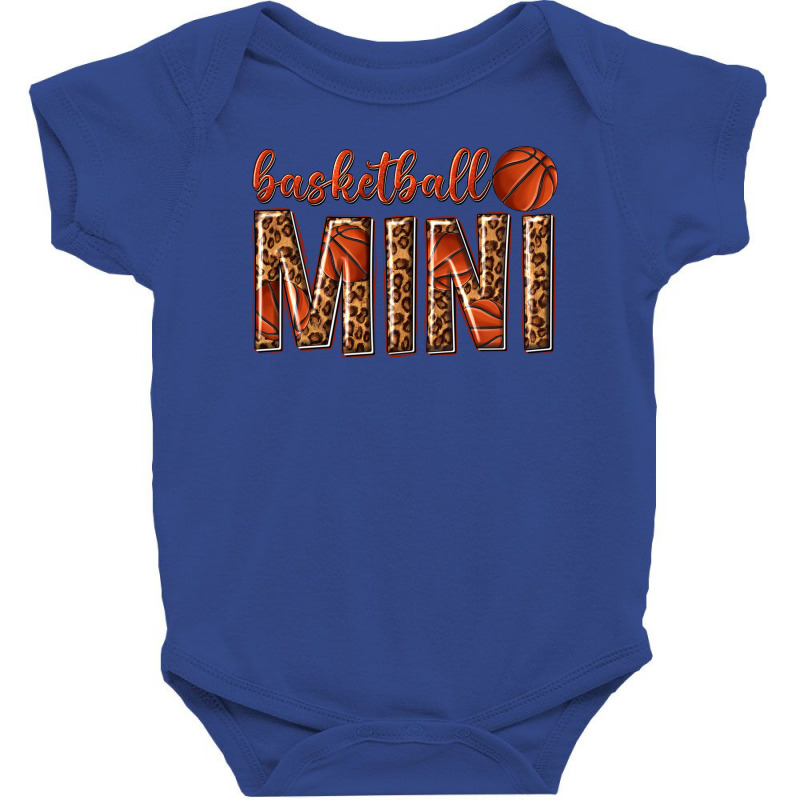 Basketball Mini With Leopard Baby Bodysuit by enoddigitalart@gmail.com | Artistshot