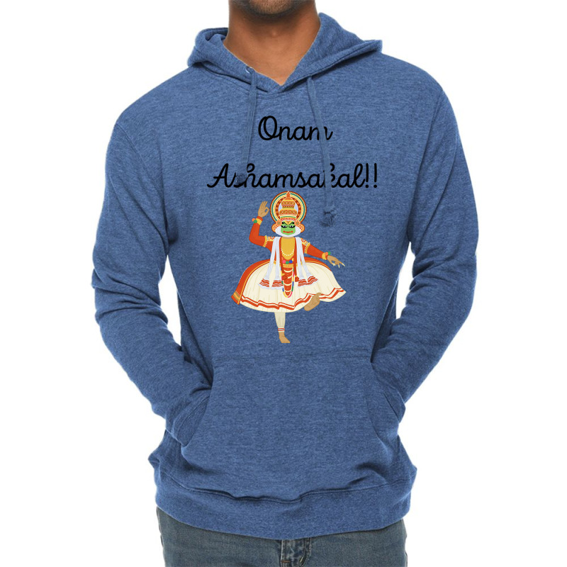 Onam Ashamsakal (happy Onam) Lightweight Hoodie by JOHN CHAVEZ | Artistshot